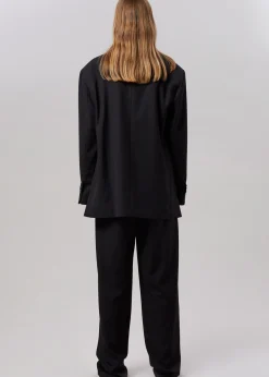 The Frankie Shop Gelso Oversized Blazer Black Discount