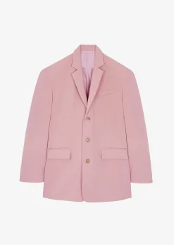 The Frankie Shop Gelso Oversized Blazer Rose