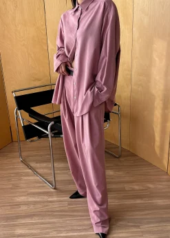 The Frankie Shop Gelso Shirt Rose Outlet
