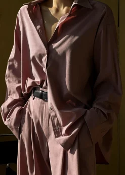 The Frankie Shop Gelso Shirt Rose Outlet