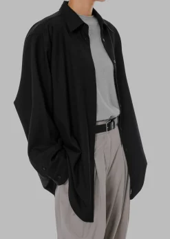 The Frankie Shop Gelso Shirt Black Discount