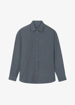 The Frankie Shop Gelso Shirt Dark Grey Melange Online
