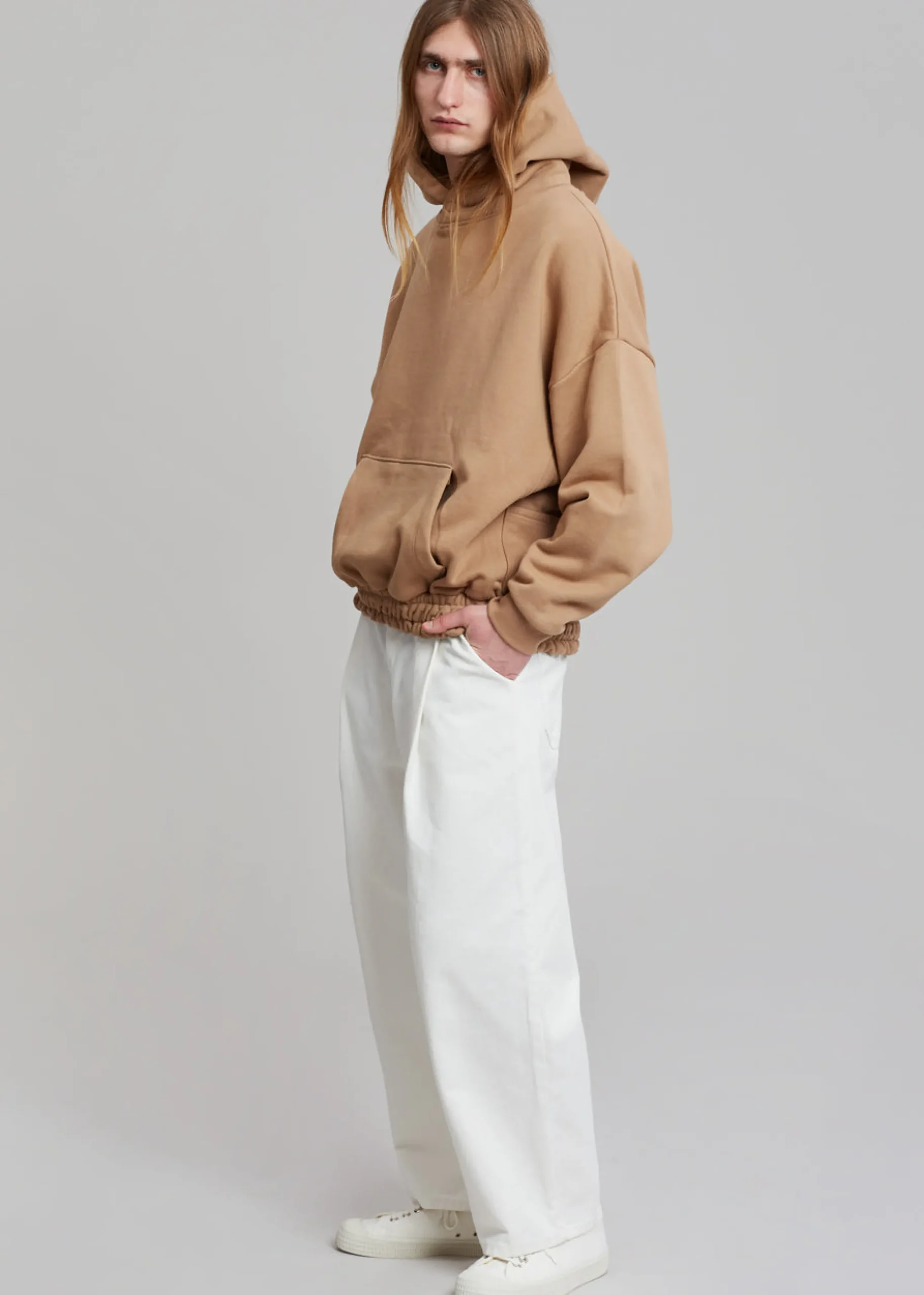 The Frankie Shop Gene Hoodie Hazelnut Sale