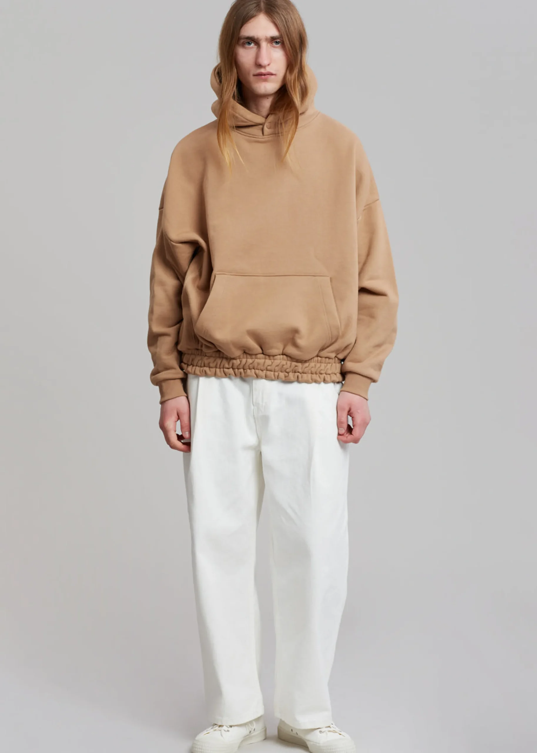 The Frankie Shop Gene Hoodie Hazelnut Sale