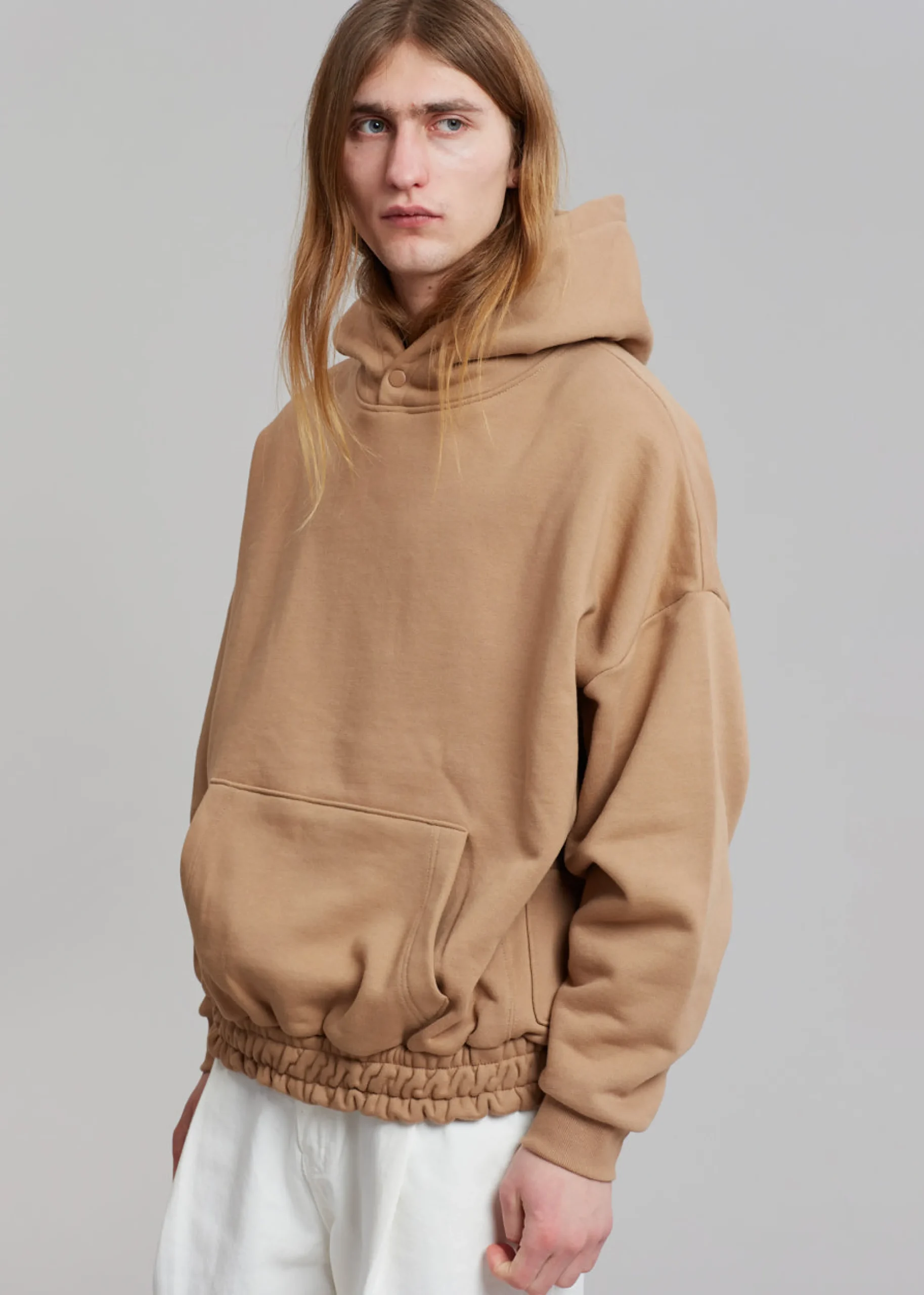The Frankie Shop Gene Hoodie Hazelnut Sale
