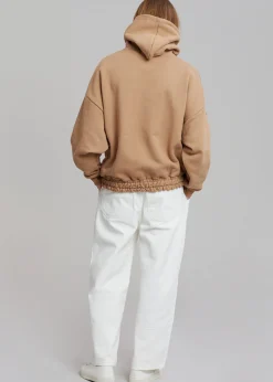 The Frankie Shop Gene Hoodie Hazelnut Sale