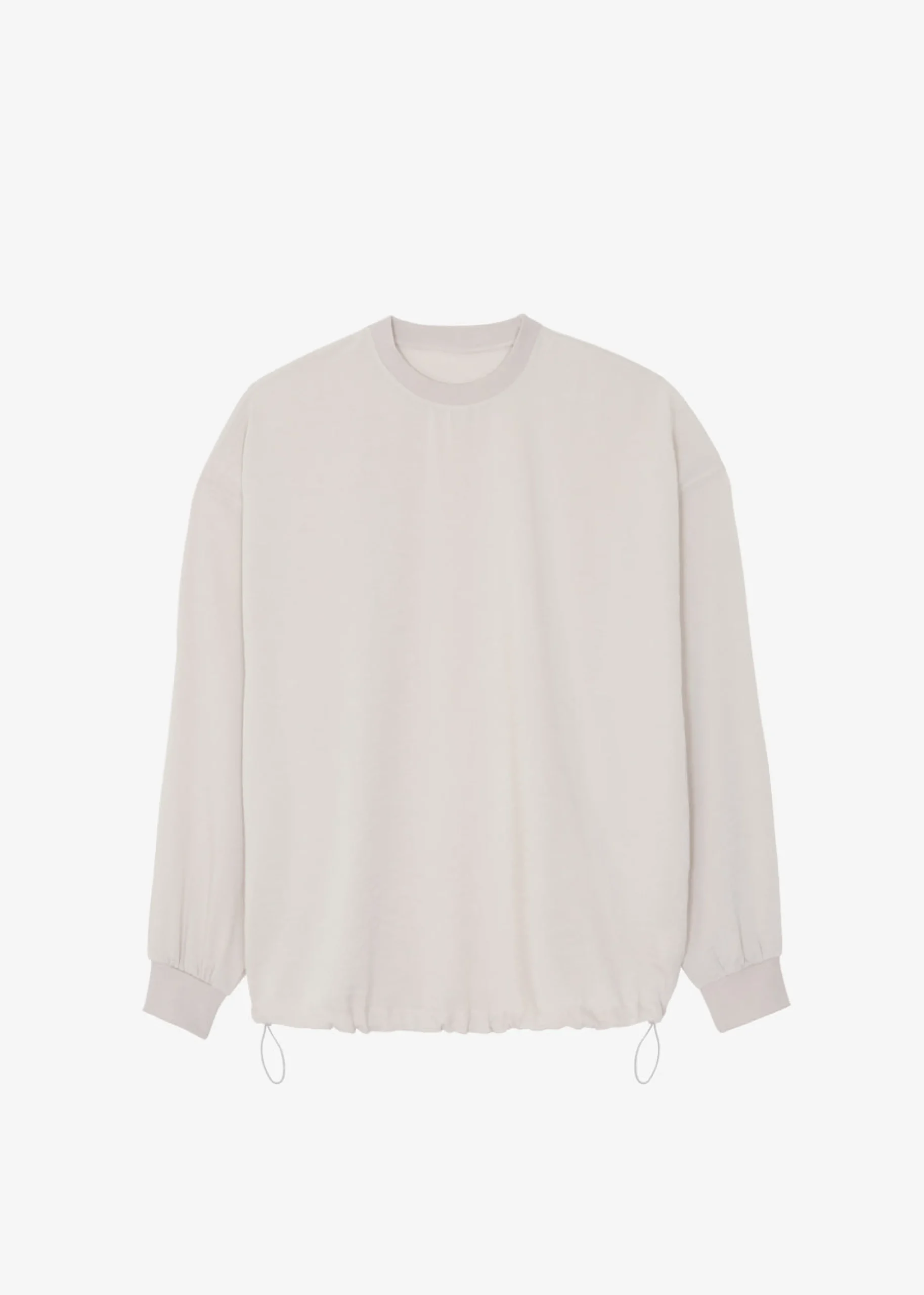 The Frankie Shop Geoff String Sweatshirt Oyster