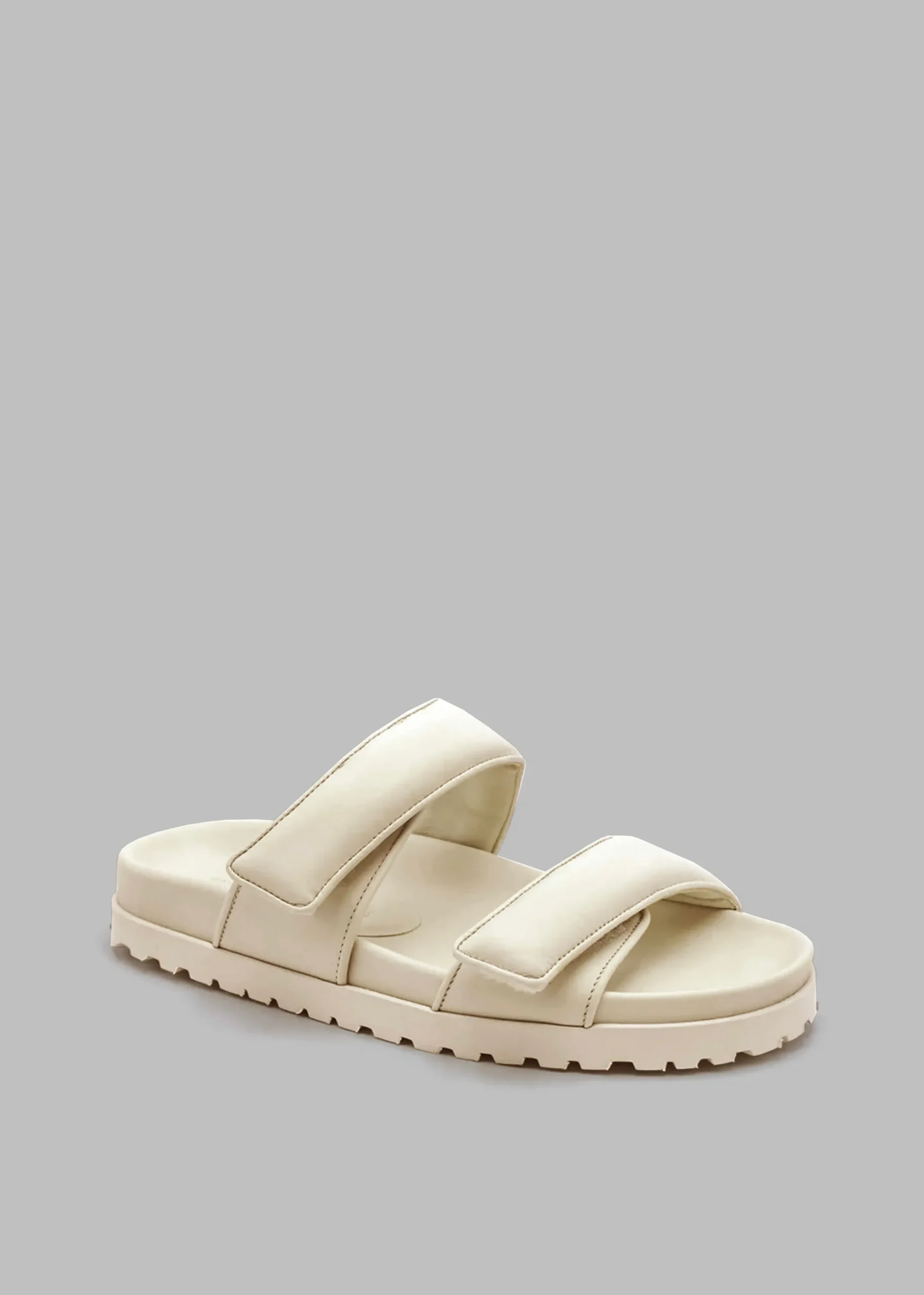 The Frankie Shop Gia Borghini Genderless Perni 11 Nappa Strap Sandal Cream Best