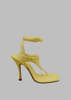 The Frankie Shop Gia Borghini Gia 8 Thong Sandals Butter Yellow Sale