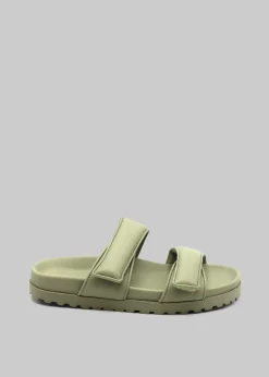 The Frankie Shop Gia X Pernille Double Strap Sandal Sage Online