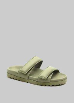 The Frankie Shop Gia X Pernille Double Strap Sandal Sage Online