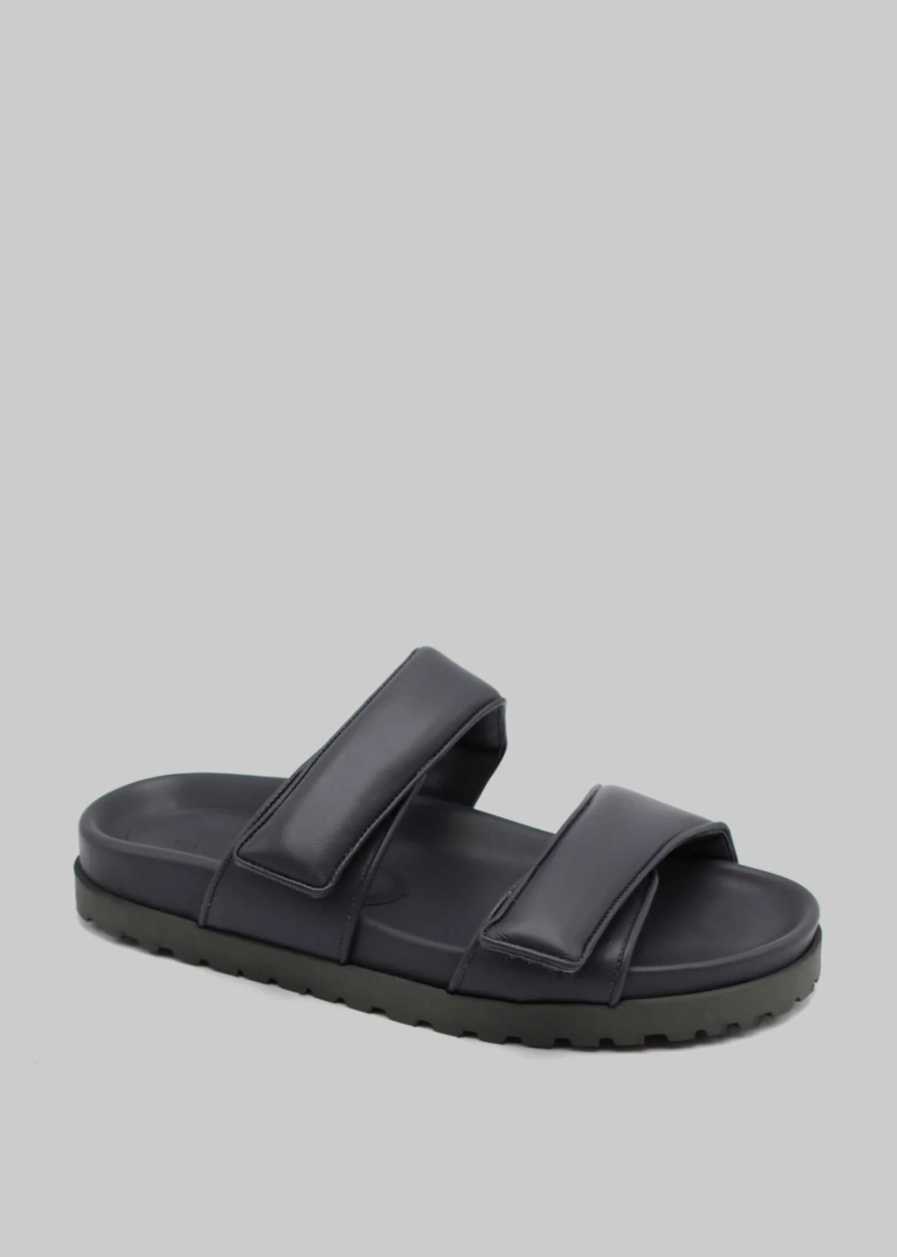 The Frankie Shop Gia X Pernille Double Strap Sandal Anthracite Outlet