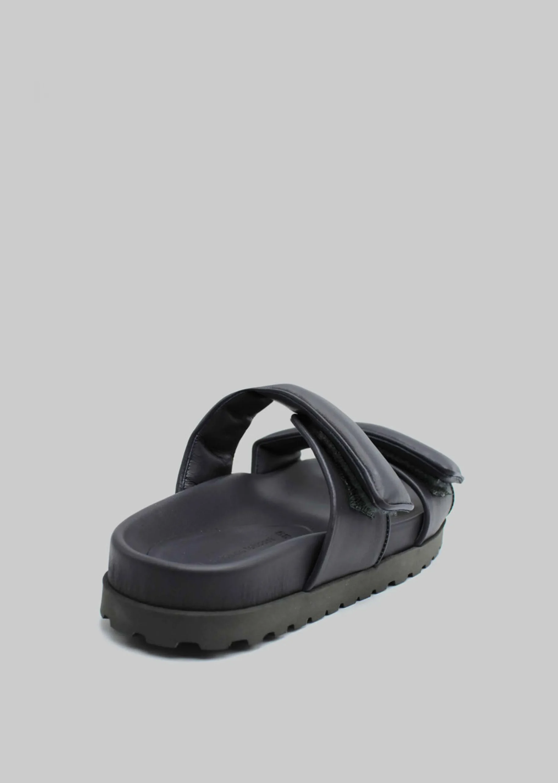 The Frankie Shop Gia X Pernille Double Strap Sandal Anthracite Outlet
