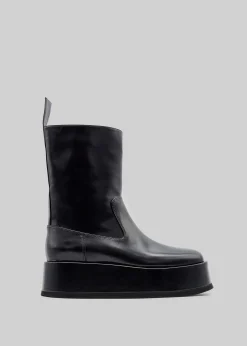 The Frankie Shop Gia X Rhw Rosie 23 Short Flatform Boot Black Best