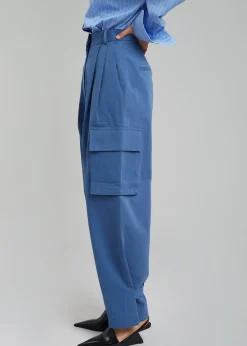 The Frankie Shop Gianna Cargo Pants Medium Wash Best