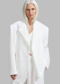 The Frankie Shop Gladys Blazer White Best