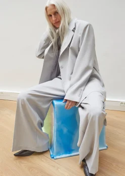 The Frankie Shop Gladys Blazer Grey Sale