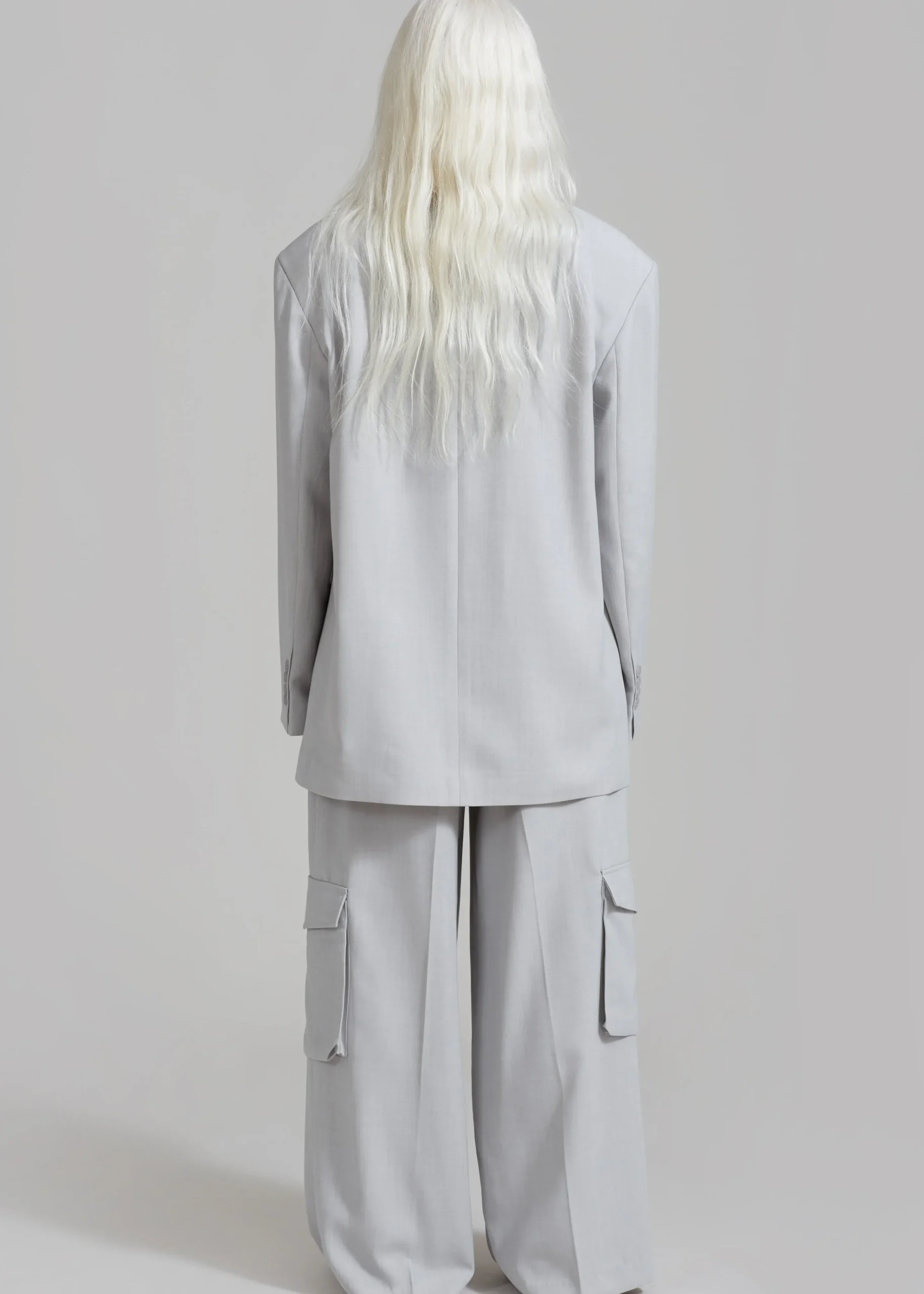 The Frankie Shop Gladys Blazer Grey Sale