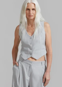 The Frankie Shop Gladys Vest Grey Best