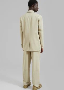 The Frankie Shop Grant Blazer Slate Green Sale