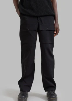The Frankie Shop Grant Cargo Pants Black Hot