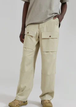 The Frankie Shop Grant Cargo Pants Slate Green Outlet
