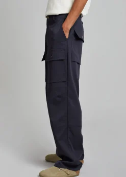 The Frankie Shop Grant Cargo Pants Navy Clearance
