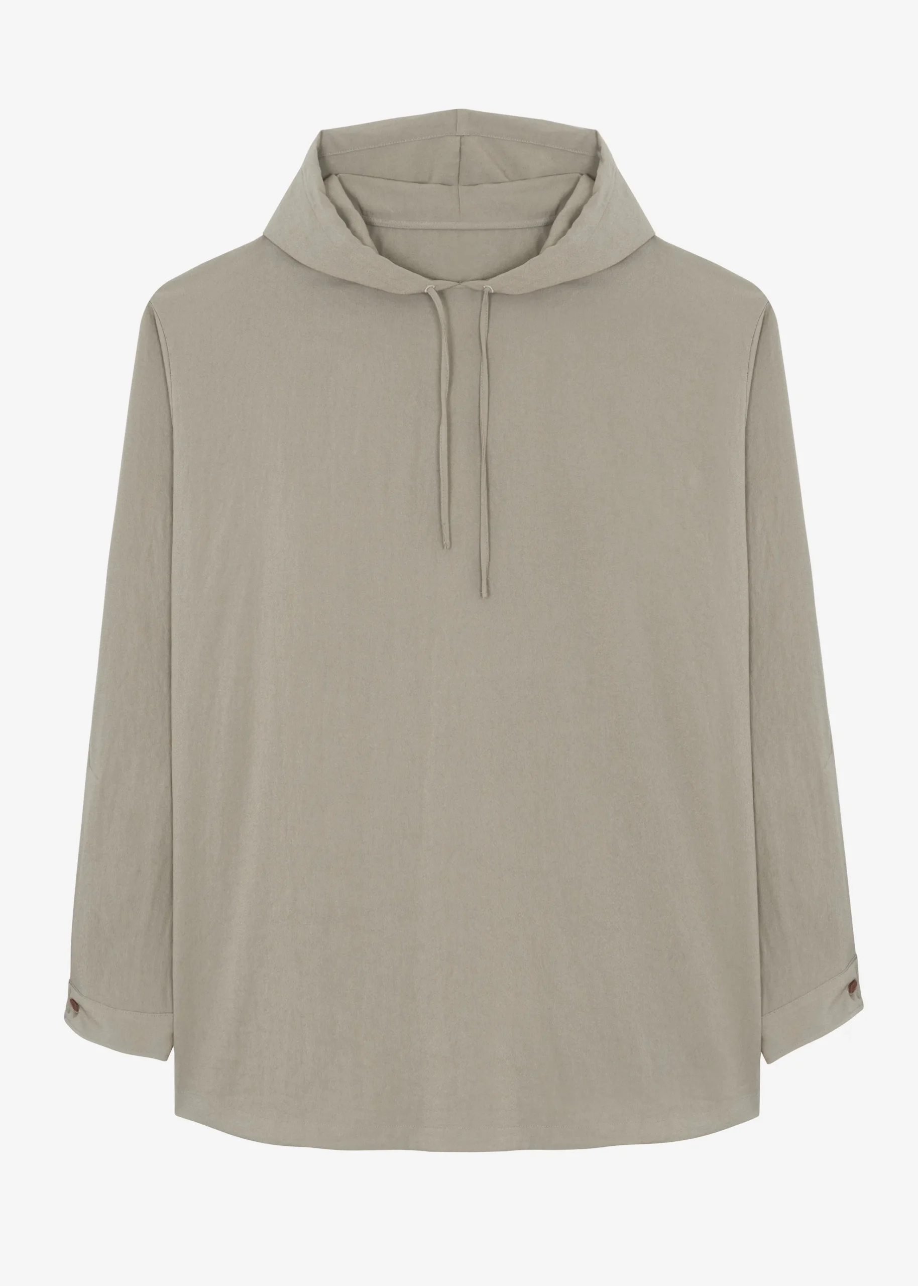 The Frankie Shop Heith Light Hoodie Olive Discount