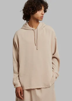 The Frankie Shop Heith Light Hoodie Natural Online