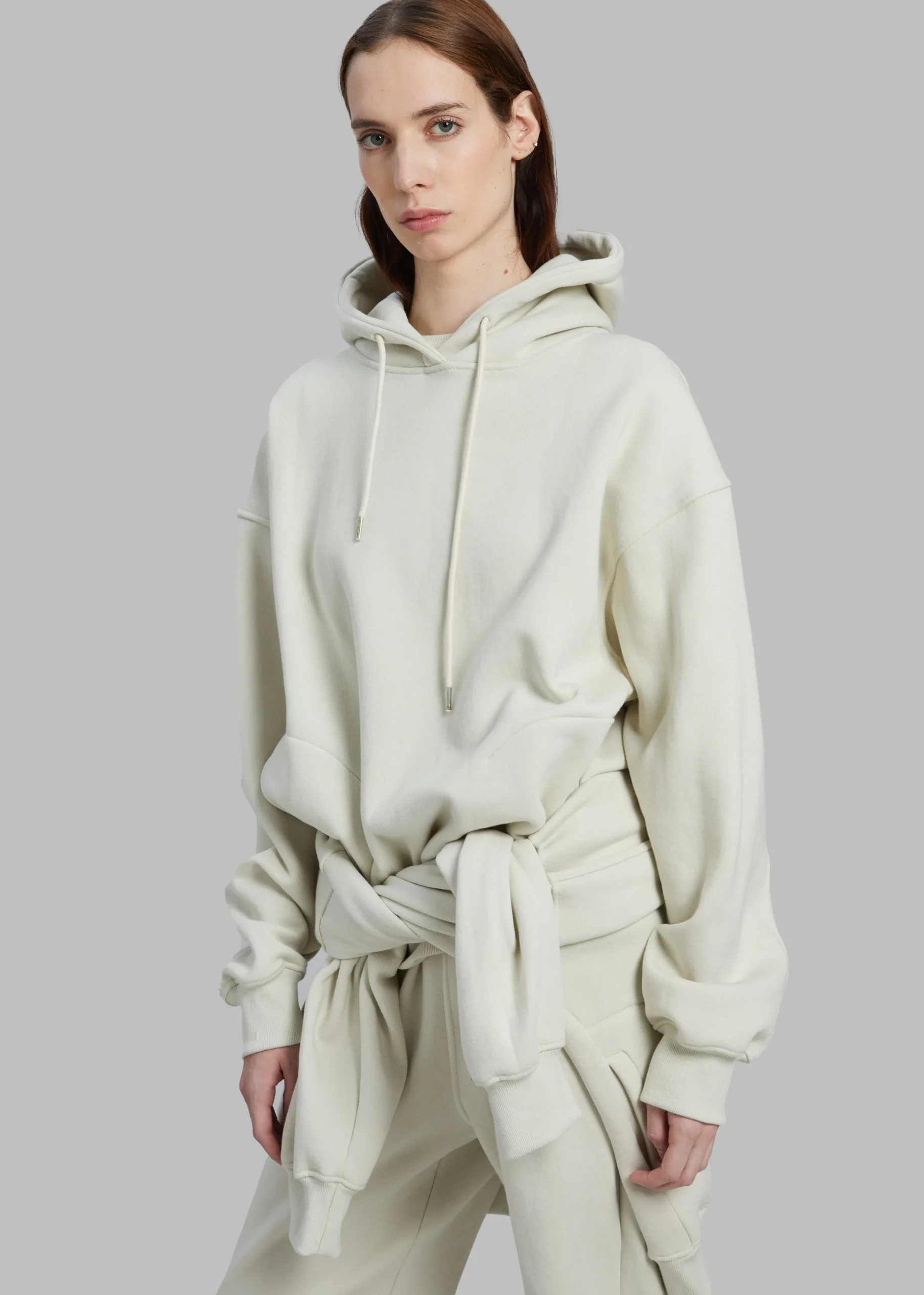 The Frankie Shop Hoops Hoodie Birch Online