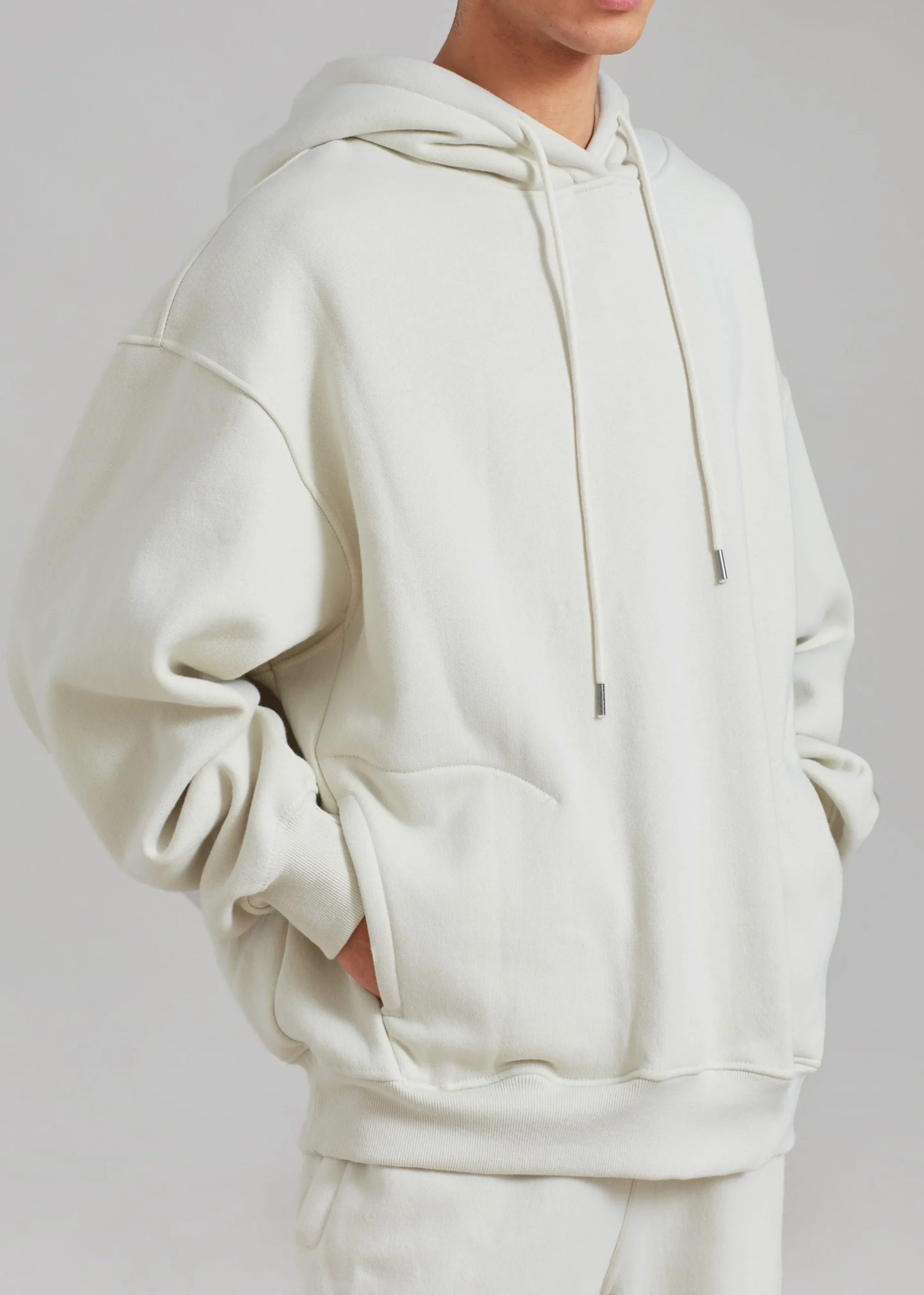 The Frankie Shop Hoops Hoodie Birch Online