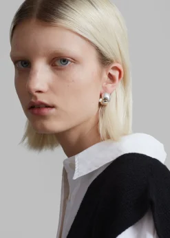 The Frankie Shop Jasmin Sparrow Classic Hoops Silver Best