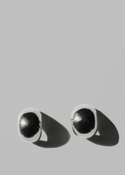The Frankie Shop Jasmin Sparrow Classic Hoops Silver Best