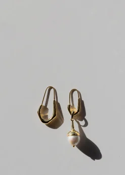 The Frankie Shop Jasmin Sparrow Lulu Earrings Gold Sale