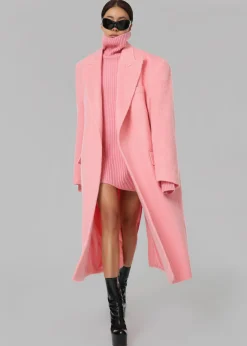 The Frankie Shop John Oversized Coat Pink Clearance