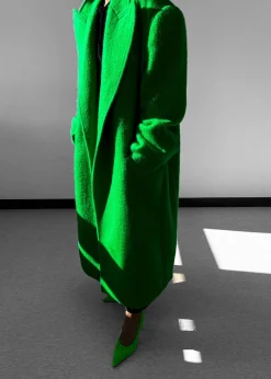 The Frankie Shop John Oversized Coat Kermit Online