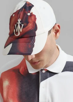 The Frankie Shop Jw Anderson Baseball Cap Off White Online