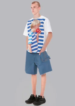 The Frankie Shop Jw Anderson Boy With Apple Oversized T-Shirt White