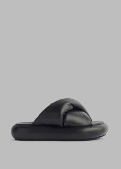 The Frankie Shop Jw Anderson Bumper Platform Twist Sandal Black Online