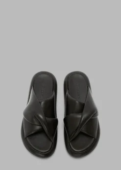 The Frankie Shop Jw Anderson Bumper Platform Twist Sandal Black Online