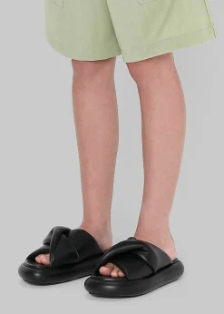 The Frankie Shop Jw Anderson Bumper Platform Twist Sandal Black Online
