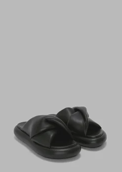 The Frankie Shop Jw Anderson Bumper Platform Twist Sandal Black Online