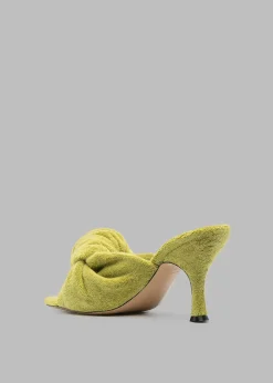 The Frankie Shop Jw Anderson Heel Knot Sandal Pop Green Best