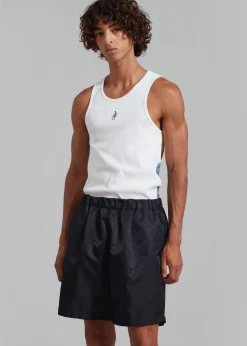 The Frankie Shop Jw Anderson Profile Stud Back Print Tank White Discount