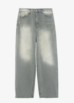 The Frankie Shop Kane Wide Jeans Grey Wash Best