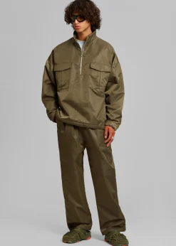 The Frankie Shop Kevin Anorak Jacket Khaki Brown Sale
