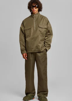 The Frankie Shop Kevin Anorak Jacket Khaki Brown Sale