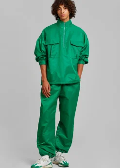 The Frankie Shop Kevin Anorak Jacket Kelly Green Online