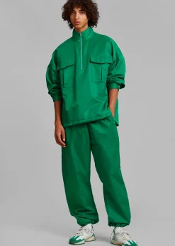 The Frankie Shop Kevin Anorak Jacket Kelly Green Online
