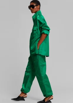 The Frankie Shop Kevin Anorak Jacket Kelly Green Online